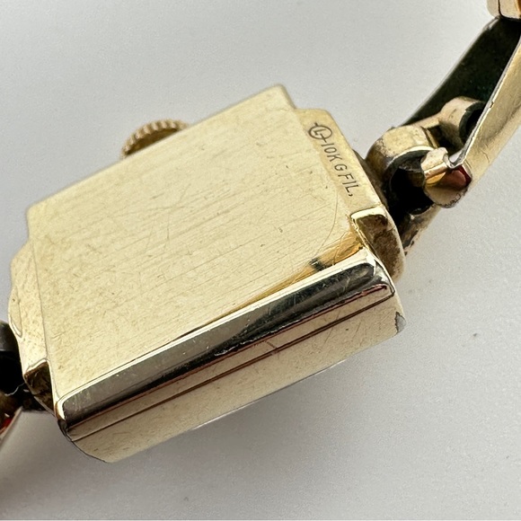 Vintage LeCoultre 10k GF Case Ladies Cocktail Watch - Picture 6 of 8